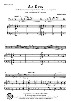 La Boca (euphonium en Ut et piano)