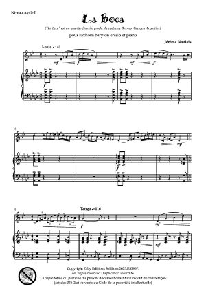 La Boca (saxhorn baryton et piano)