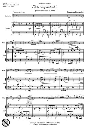 Et si on partait ? (clarinette en sib et piano)