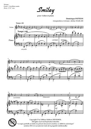 Smiley (violon et piano)