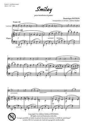 Smiley (trombone et piano)
