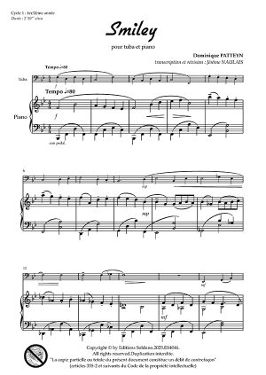 Smiley (tuba et piano)
