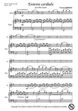 Entente cordiale (flûte et piano)