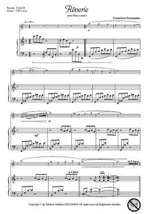 Rêverie (flûte et piano)