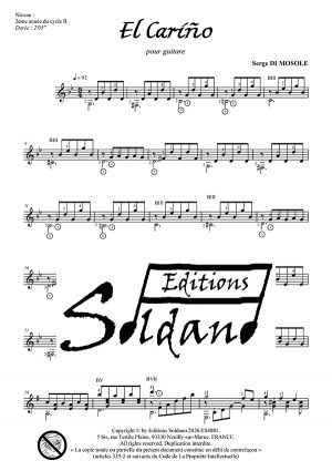 El Cariño (guitare)