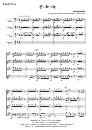 Ballabile (quatuor de saxophones)