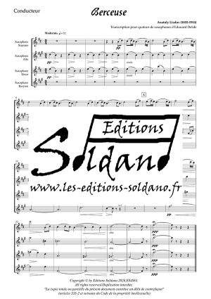 Berceuse (quatuor de saxophones)