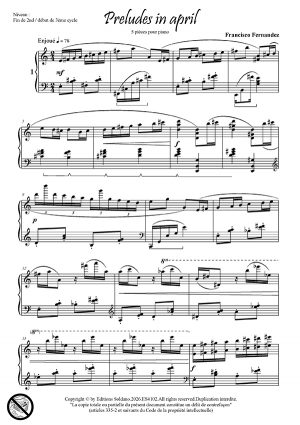 Preludes in april (piano)