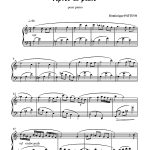 Après la pluie (piano)